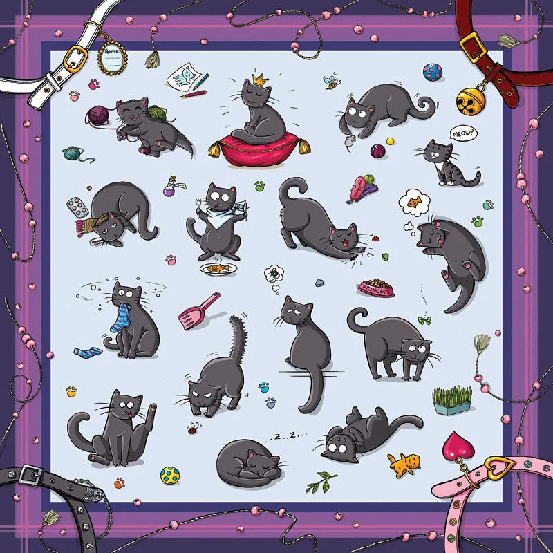 Kitty Scarf "Catsu the Cat"