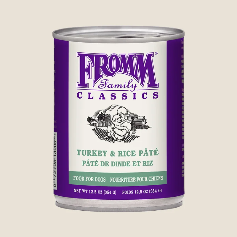 Fromm - Classic Turkey & Rice Pâté Adult Can - Donation