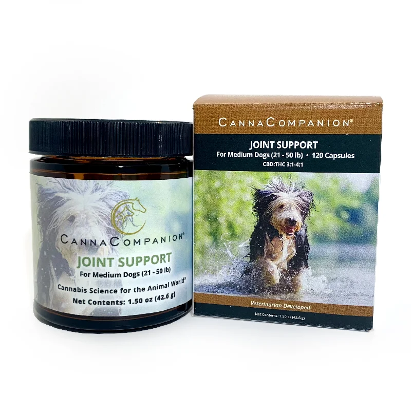 Joint Support CBD Capsules for Medium Dogs 21-50 lb (120 count)