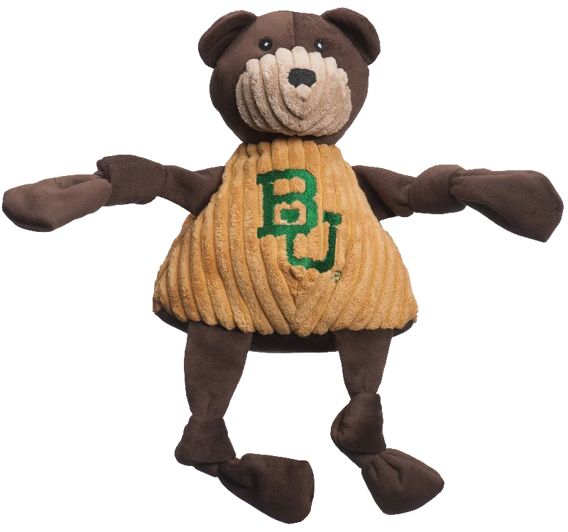 NCAA Baylor University, Bruiser the Bear Knottie® Plush Dog Toy