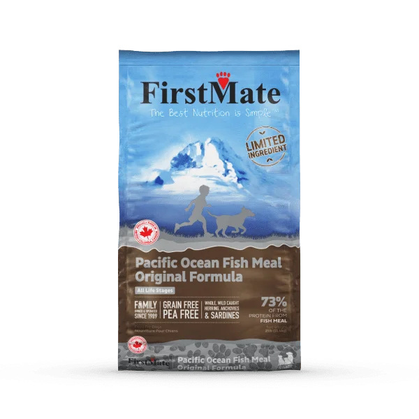 FirstMate Pet Foods Limited Ingredient Pacific Ocean Fish Meal – Original Formula