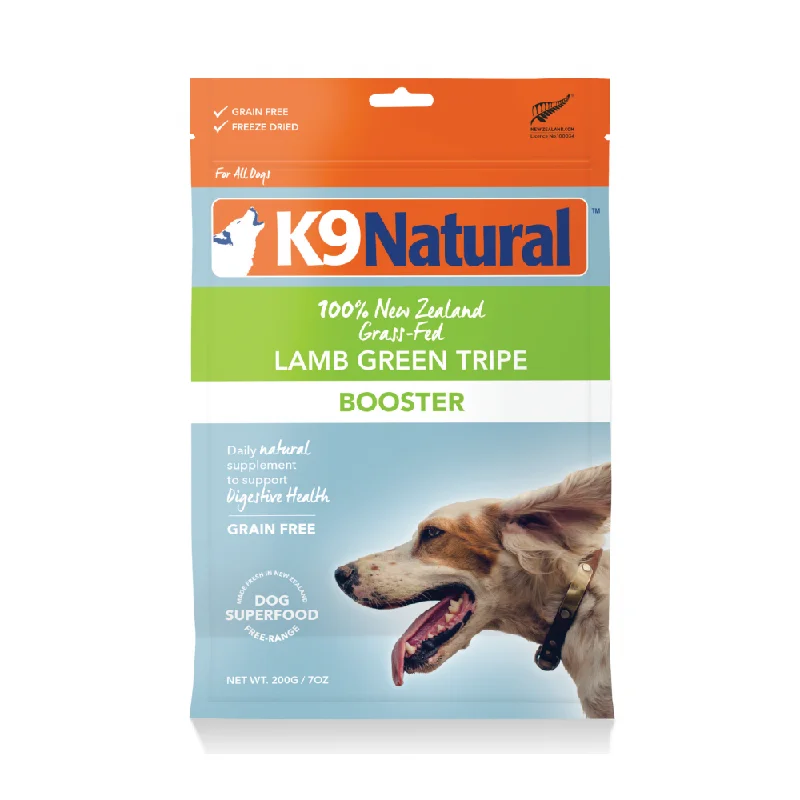 K9 Natural Lamb Green Tripe Raw Freeze Dried Dog Food Booster