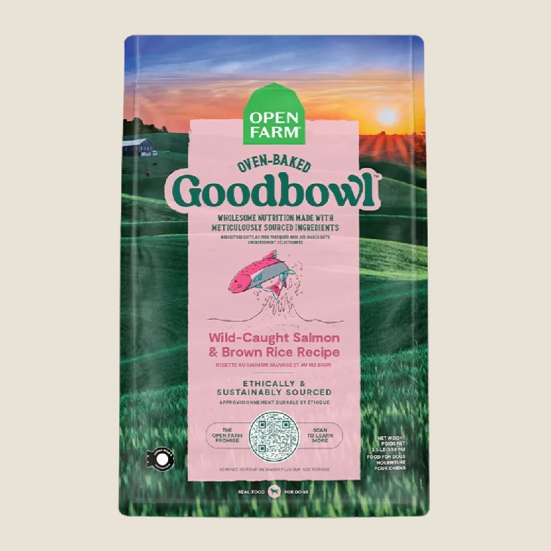 MSPCA Donation - Open Farm - Goodbowl Wild-Caught Salmon & Brown Rice for Dogs