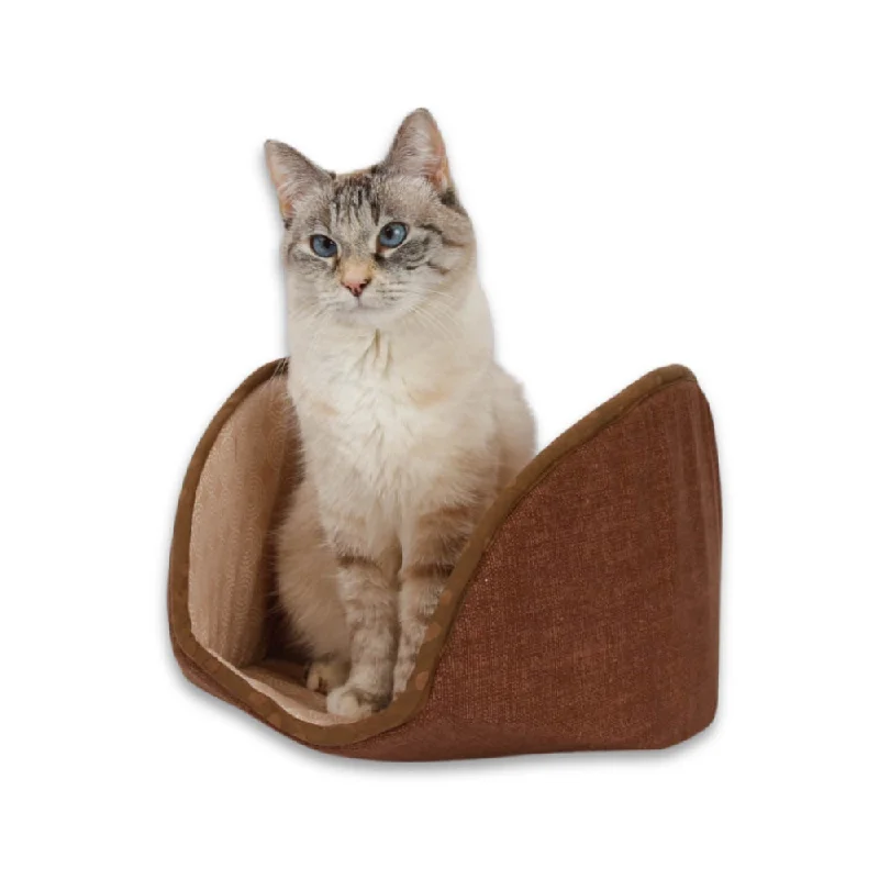 Jumbo Cat Canoe - Brown Burlap