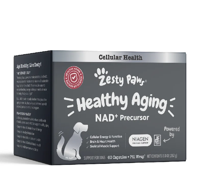 Vet Strength Healthy Aging  - Niagen 60ct + Pill Wrap