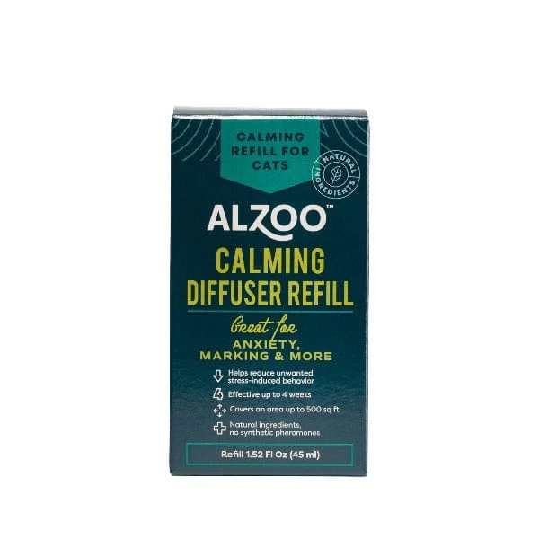 ALZOO Plant-Based Calming Diffuser Refill for Cats