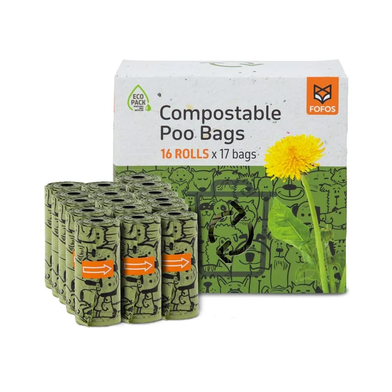 Fofos Poop Bags 16 Rolls