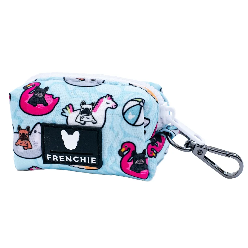 Frenchie Poo Bag Holder - Pool Party