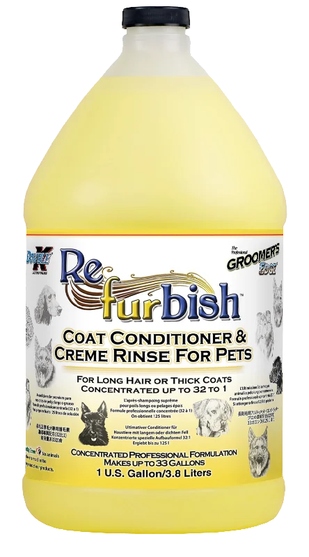 Groomer's Edge Re-Fur-Bish Conditioner - Gallon