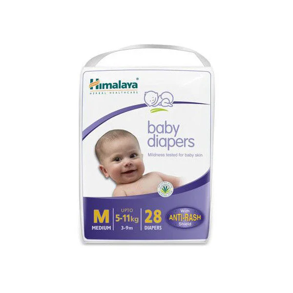 Himalaya Baby Diapers Medium - 28s - 5-11 Kg