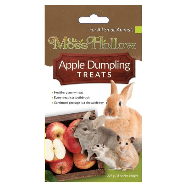 Moss Hollow Small Animal Treats; Apple Dumpling