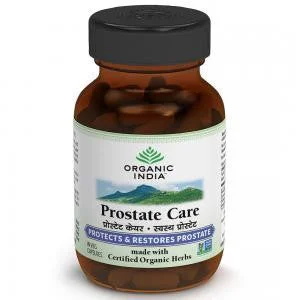 Organic India Prostate Care 60 Capsules Bottle