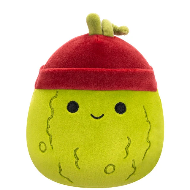 Squishmallow Salim the Green Pickle with Beanie 12" Stuffed Plush by Jazwares