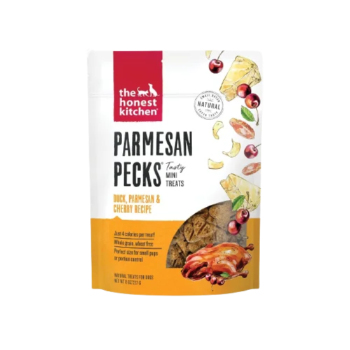 The Honest Kitchen Parmesan Pecks - Duck, Parmesan & Cherry Recipe