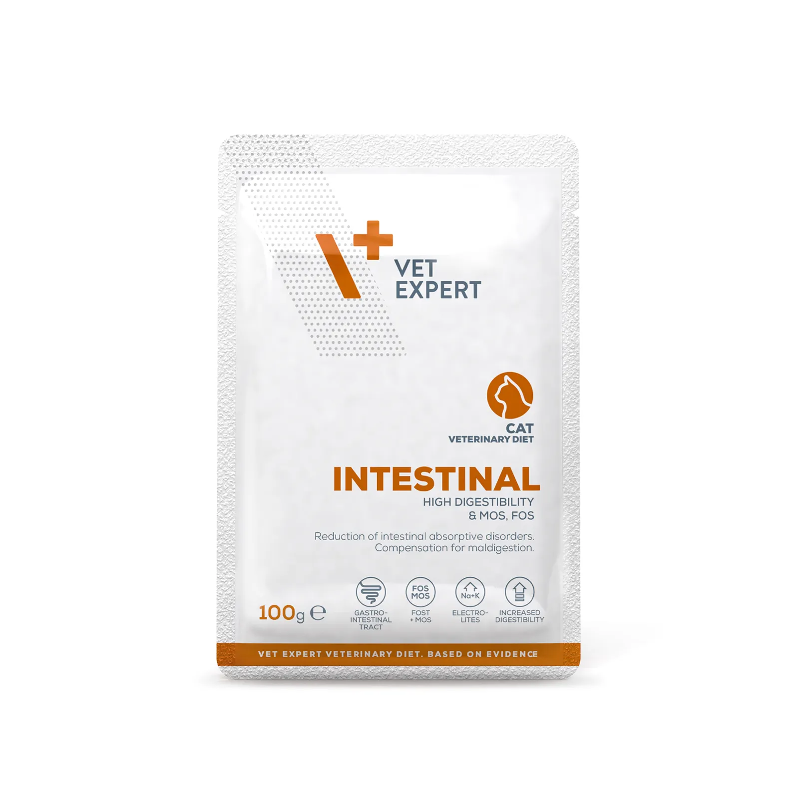 Vet Expert V+ Intestinal Cat Pouch 100g