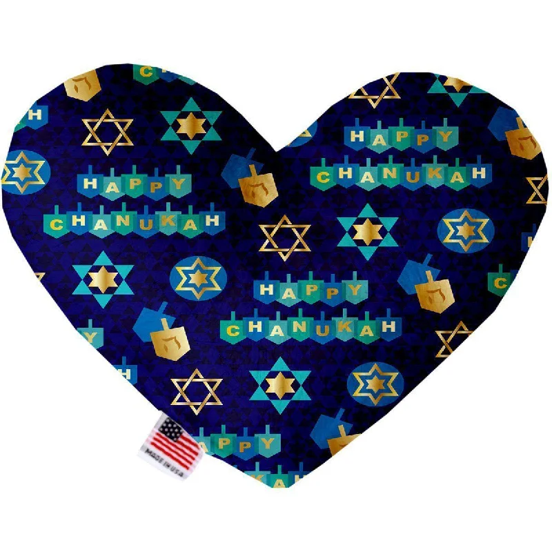 Heart Dog Toy Stuffing Free Hanukkah Bliss