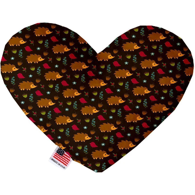 Heart Dog Toy Stuffing Free Hedgehogs