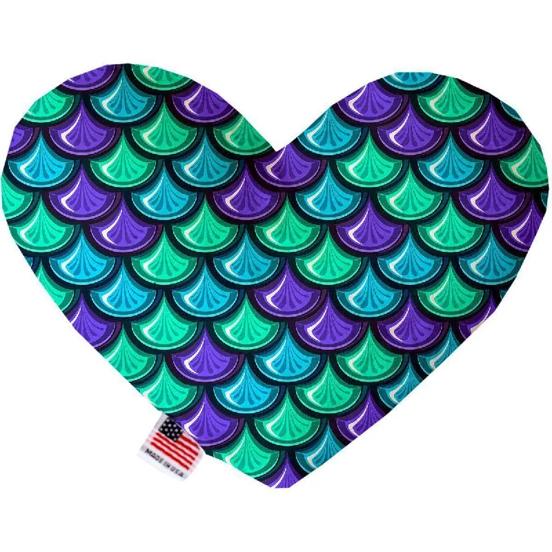 Heart Dog Toy Stuffing Free Mermaid Scales