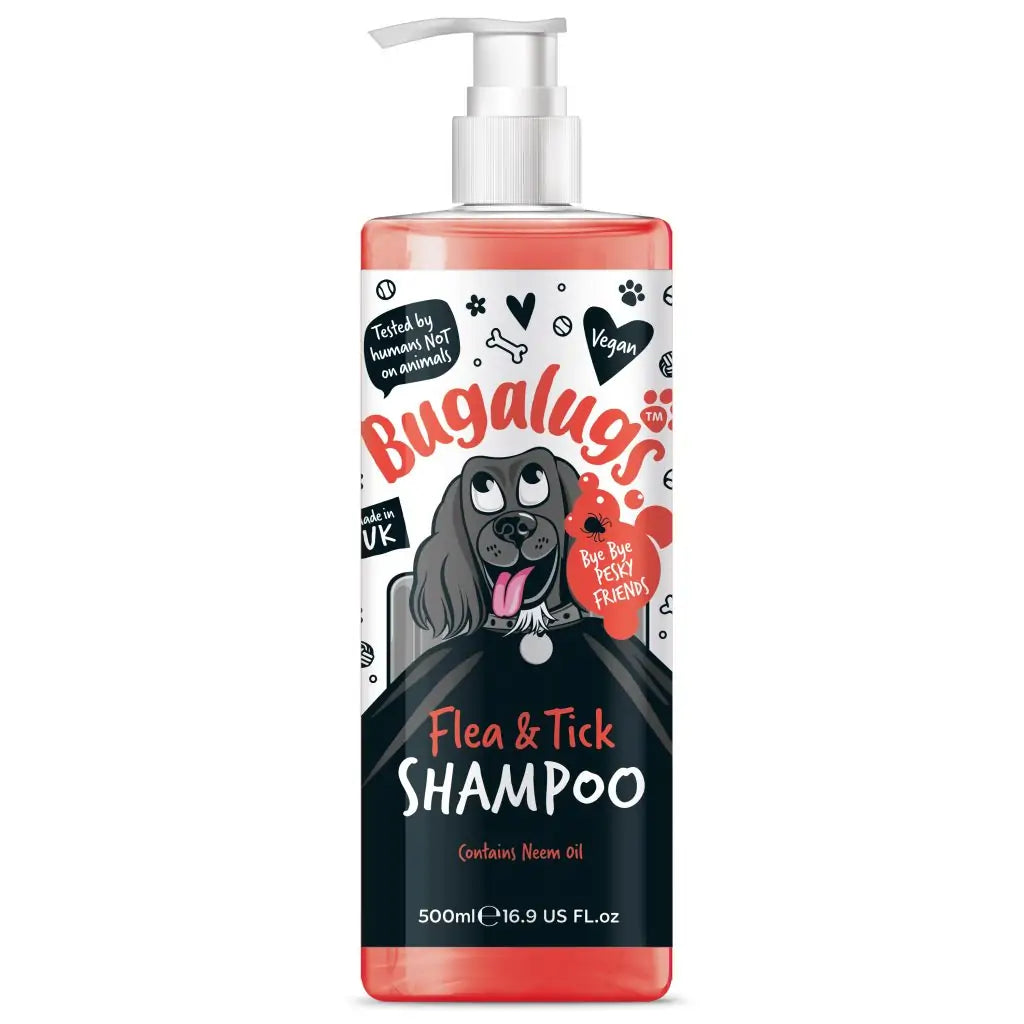 Bugalugs flea and tick shampoo (500ml)