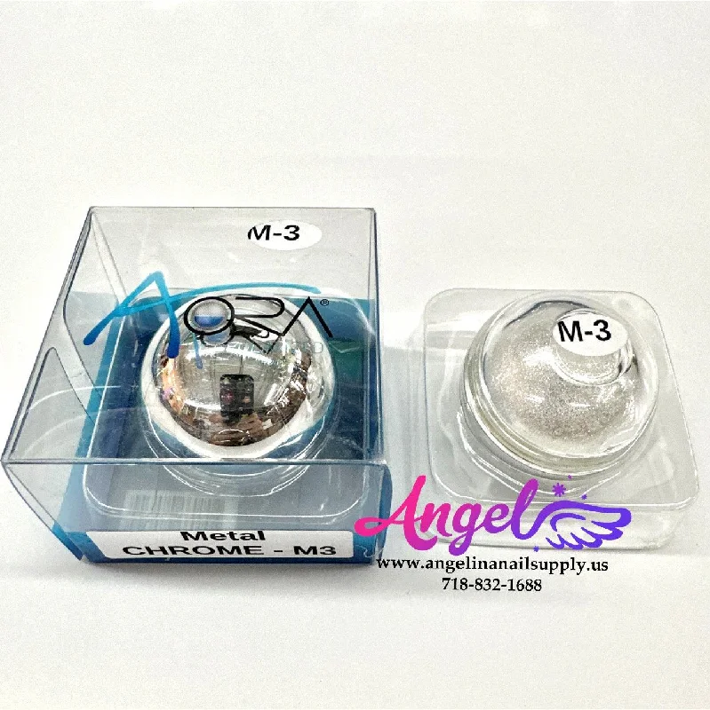 Aora Chrome Powder M03 Silver Metal