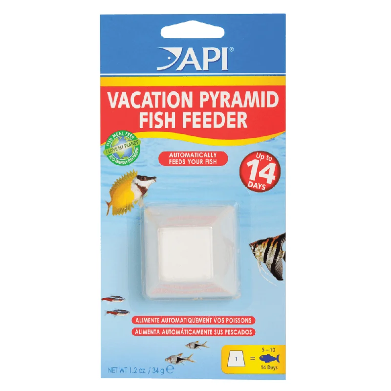 API Vacation Pyramid 14 Day Fish Feeder