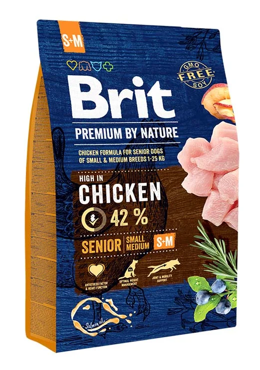 BRIT Premium by Nature SENIOR Small/Medium Breed