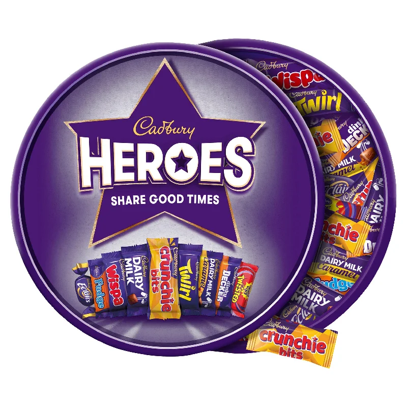 Cadbury Dairy Milk Heroes Tub, 550g