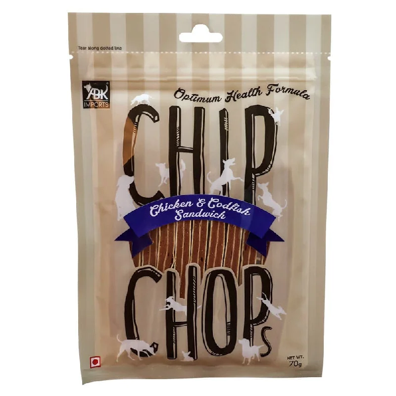 Chip Chops Chicken and Codfish Sandwich Dog Treats