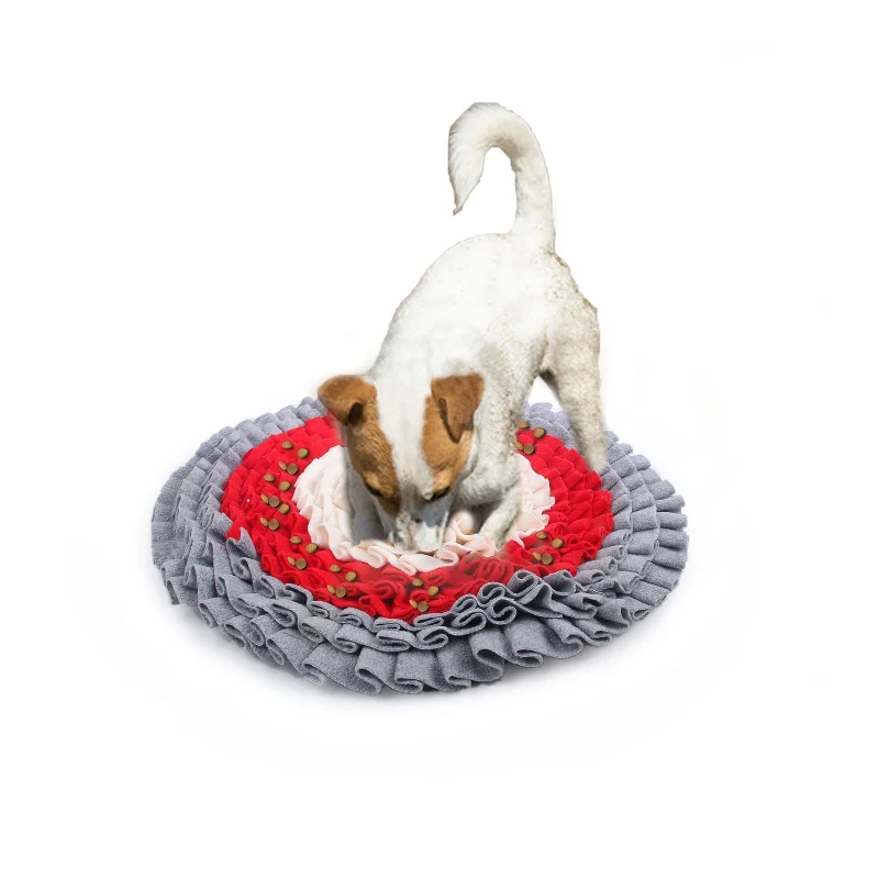 Dig It Play & Treat Round Fluffy Mat