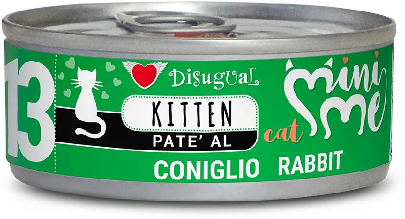 DISUGUAL MINI ME Conservă pentru KITTEN, pate cu iepure 85g