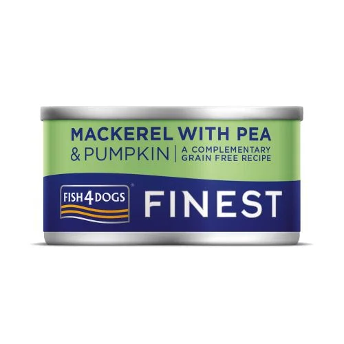 Fish4Dogs - Finest Mackeral With Pea & Pumpkin - 85g