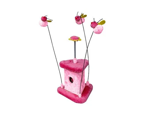 FLOWER SCRATCHER PINK