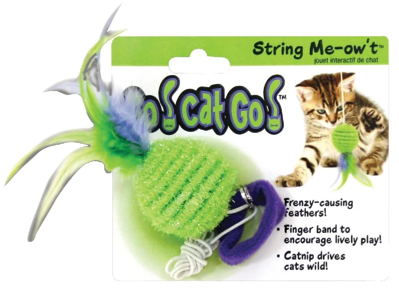 Go Cat Go String Me-ow't