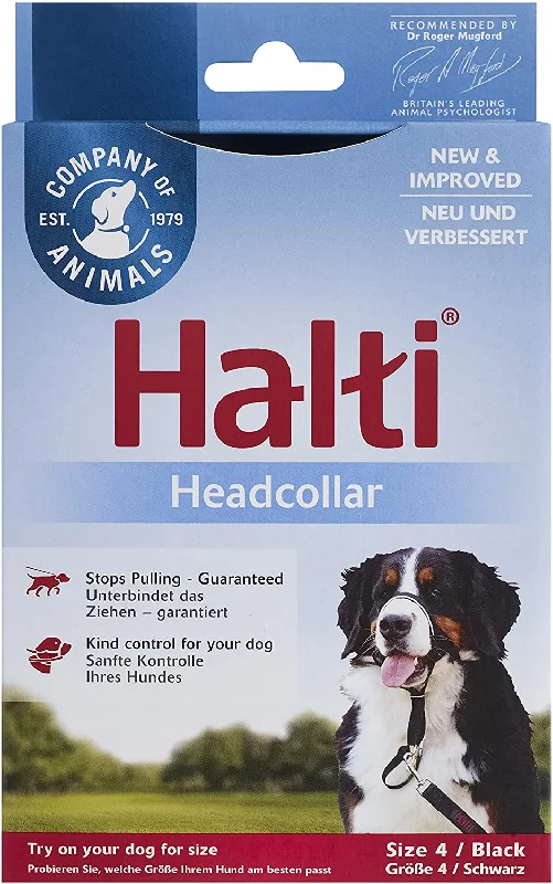 Halti - Head Collar - Black - Size 4