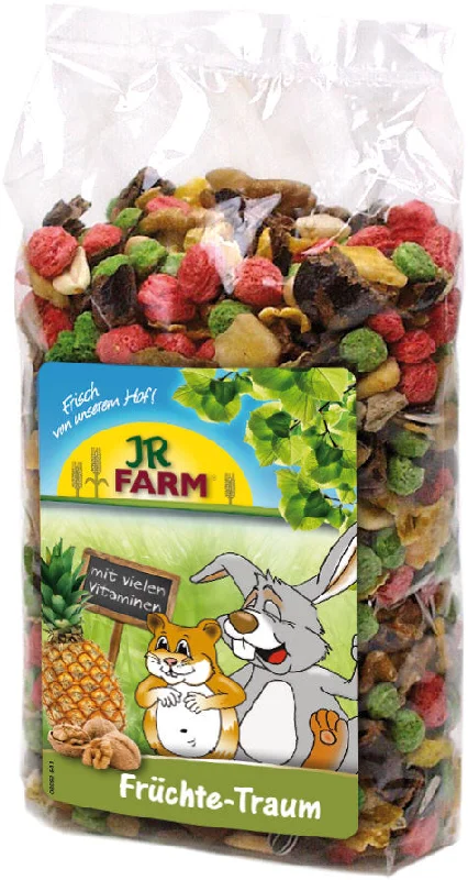 JR FARM Fruity-Dream Delicatesă pentru animale mici, cu fructe şi nuci 200g