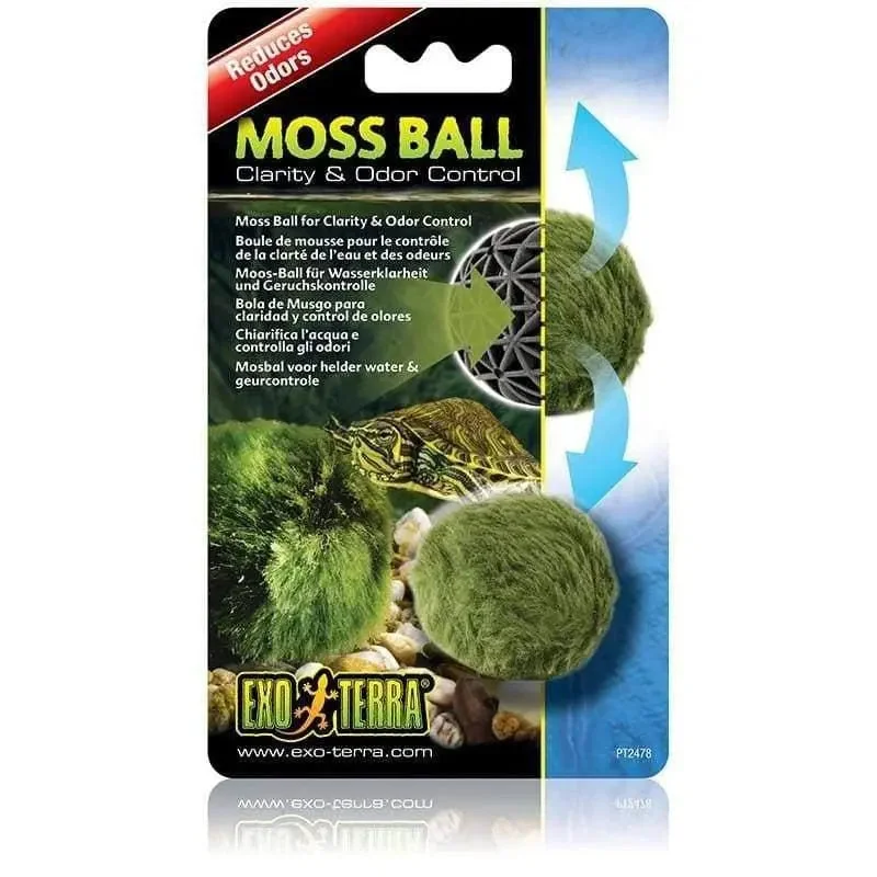 Exo Terra Clarity & Odor Control Moss Ball for Turtles