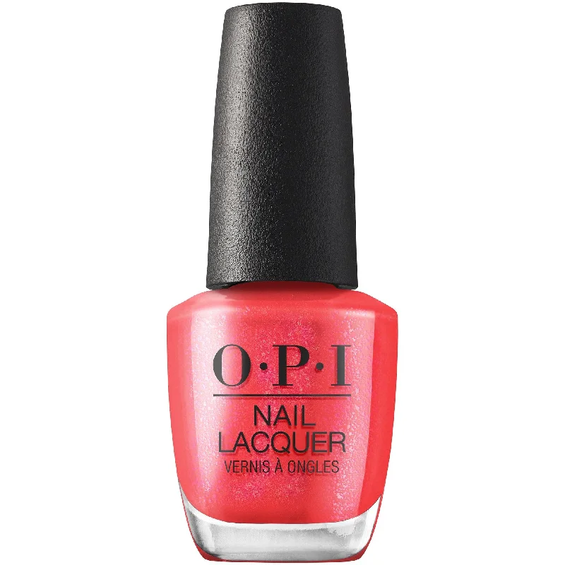 OPI Nail Lacquer NL S010 LEFT YOUR TEXTS ON RED