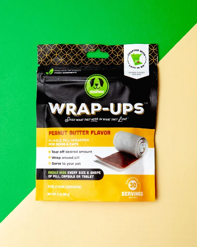 Peanut Butter Pill Wrap-Ups for Dogs & Cats