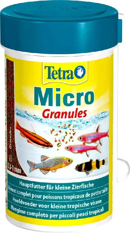 TETRA Micro Granules Hrană granulată pentru peştii ornamentali mici 100ml