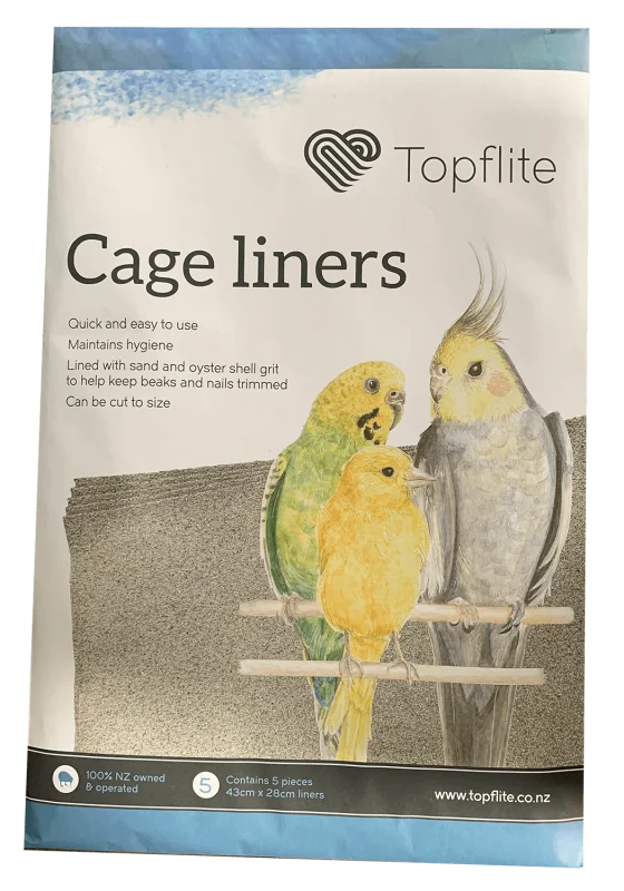 TOPFLITE CAGE LINERS