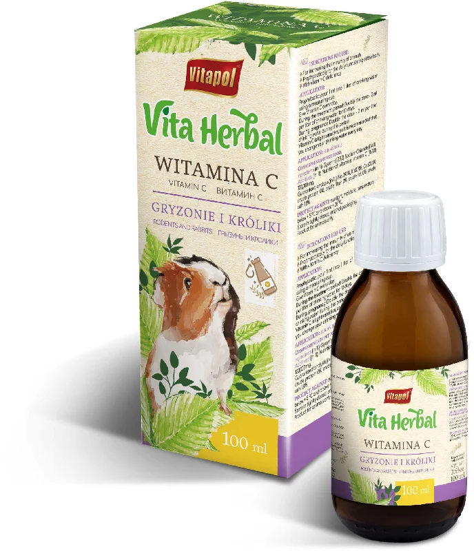 VITAPOL Vita Herbal Vitamina C pentru rozătoare 100ml