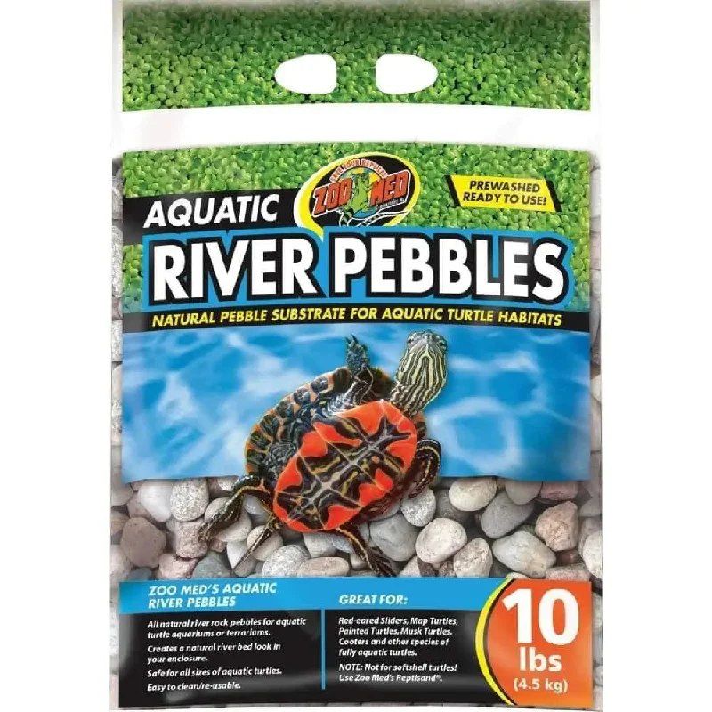 Zoo Med Aquatic River Pebbles For Aquatic Turtle Habitats