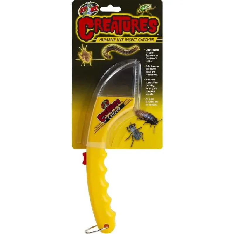 Zoo Med Creatures Humane Live Insect Catcher Yellow