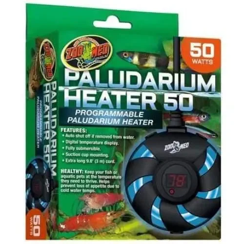 Zoo Med Laboratories 50 Watt Paludarium Heater Up to 15 Gallons of Water