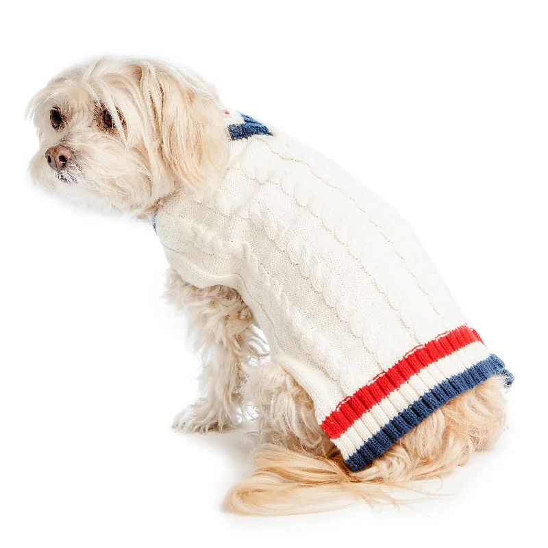 HARRY BARKER | Tennis Sweater in Cream